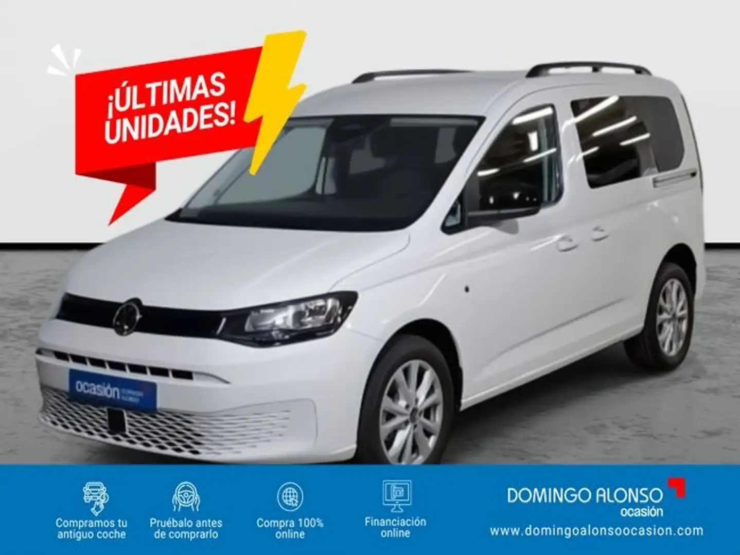 Volkswagen Caddy 1.6TDI Comfortline 7pl. 102 Blanco - 1