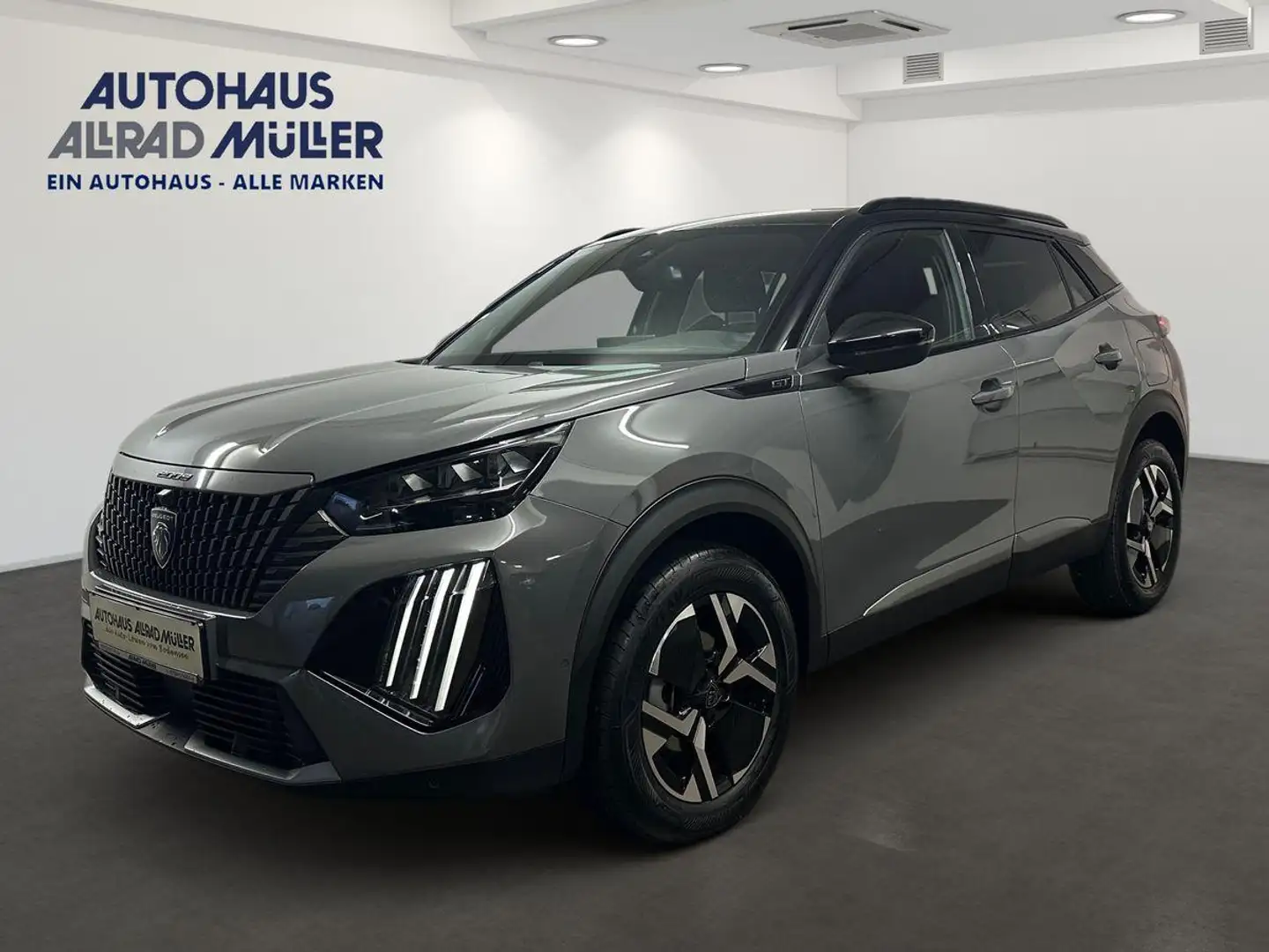 Peugeot 2008 GT 1.2 130 PT Autom.+Alcantara+ SHZ+360CAM Grau - 1