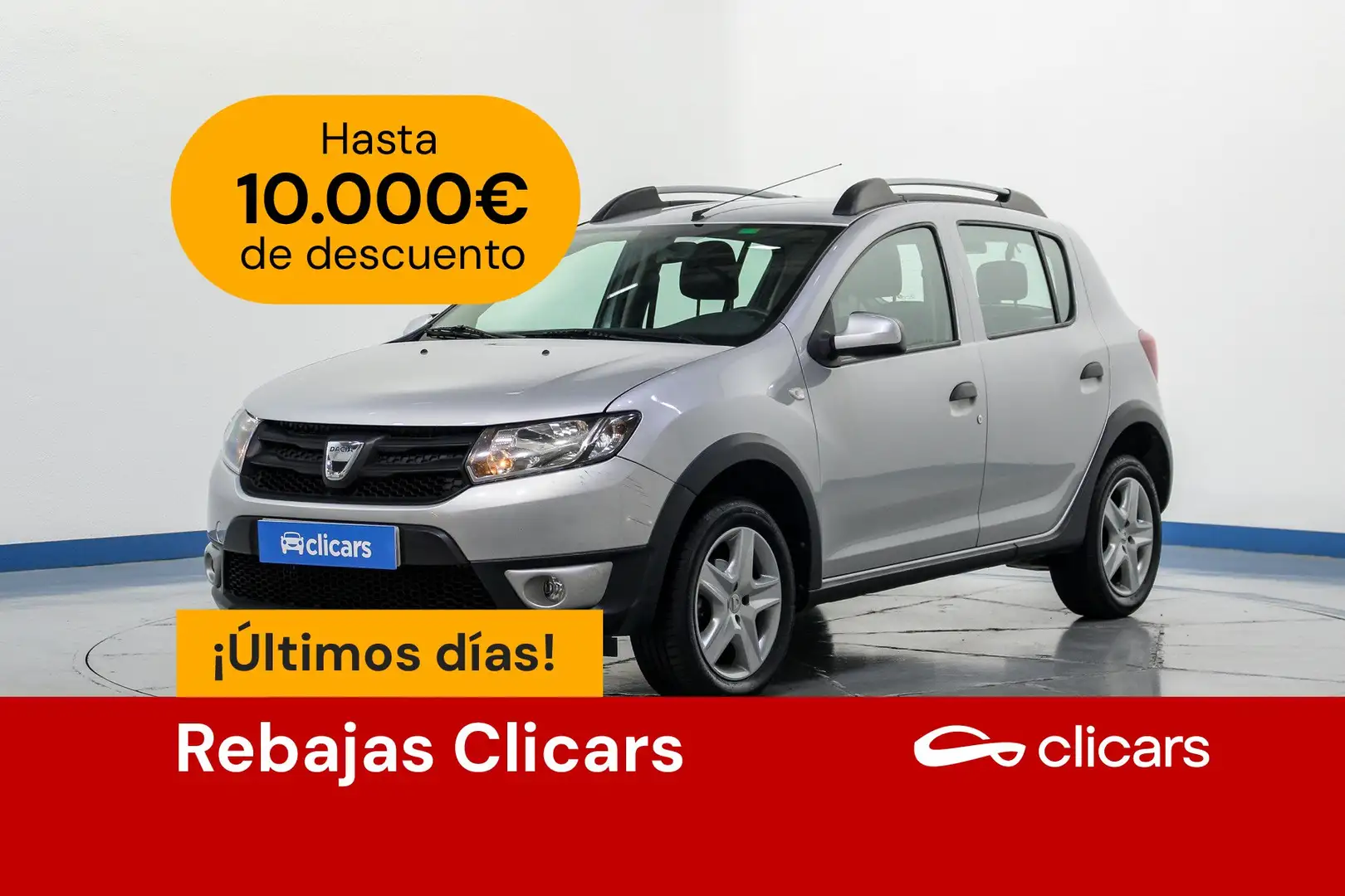 Dacia Sandero 1.5dCi Stepway 90 Gris - 1
