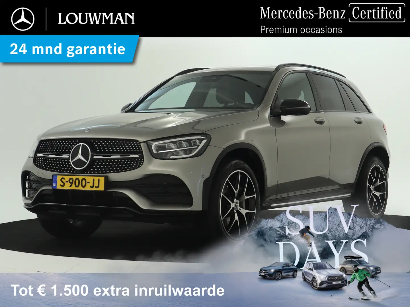 Mercedes-Benz GLC 300 e 4MATIC Premium Plus | AMG Styling | Night Pakket Grau - 1