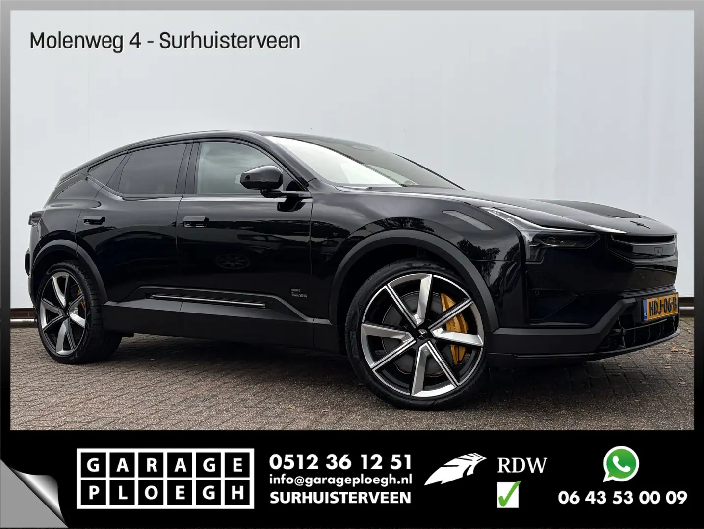 Polestar 3 Long range Dual motor 111 kWh 360° 22Inch B&W 1Eig Schwarz - 1