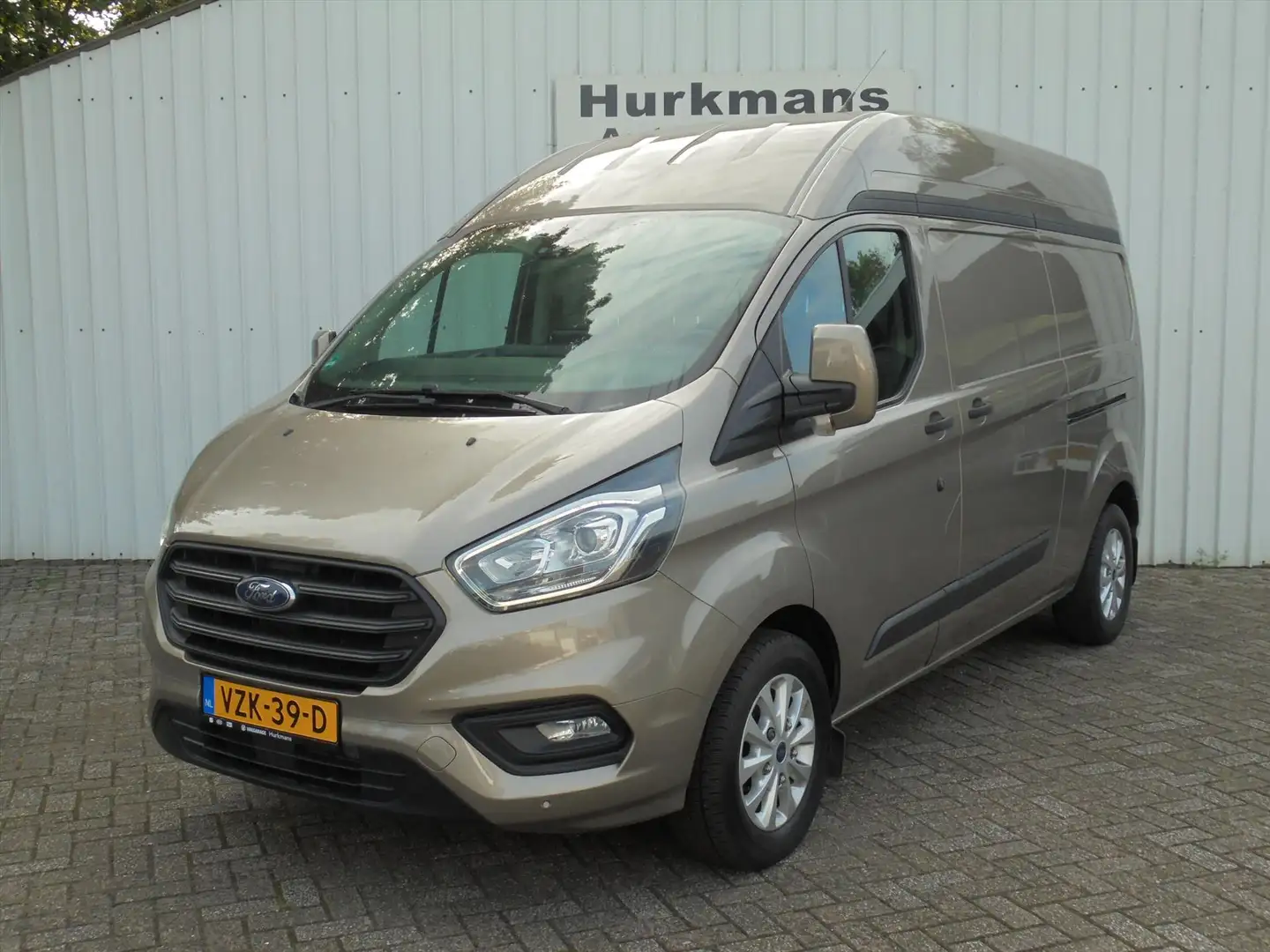 Ford Transit Custom 2.0 TDCi 130PK L2H2 2X SCHUIFDEUR 52.189 KM Gris - 1