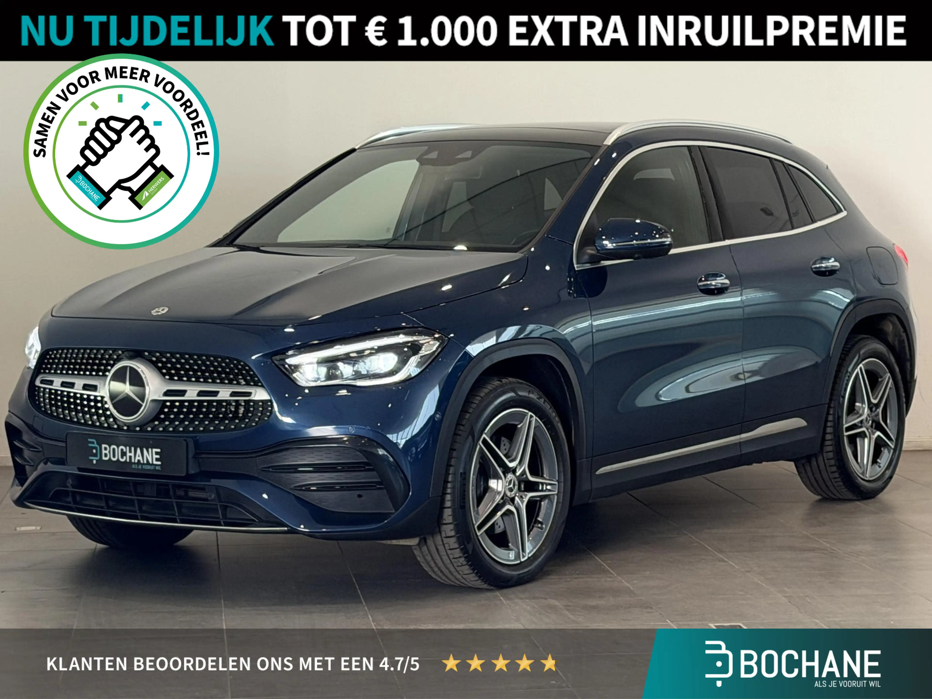 Mercedes-Benz GLA 250 e AMG Line | Panoramadak | 95% SOH | Leder | Elekt