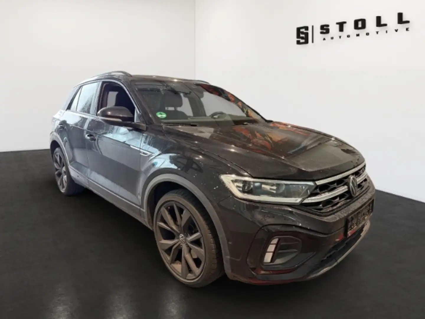 Volkswagen T-Roc 1.5 TSI DSG R-Line BlackStyle+Pano+RearView+++ Schwarz - 2