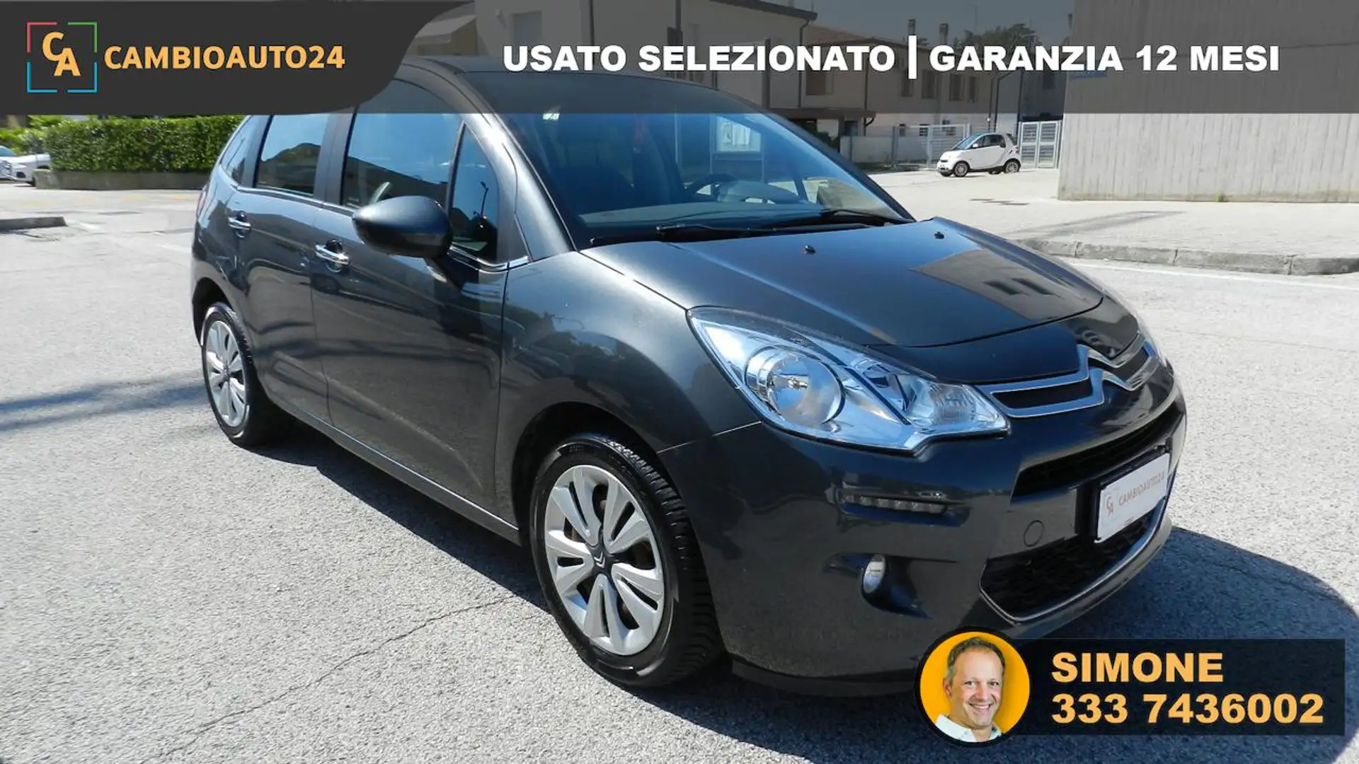 Citroen C3 PureTech 82 Selection Grigio - 2