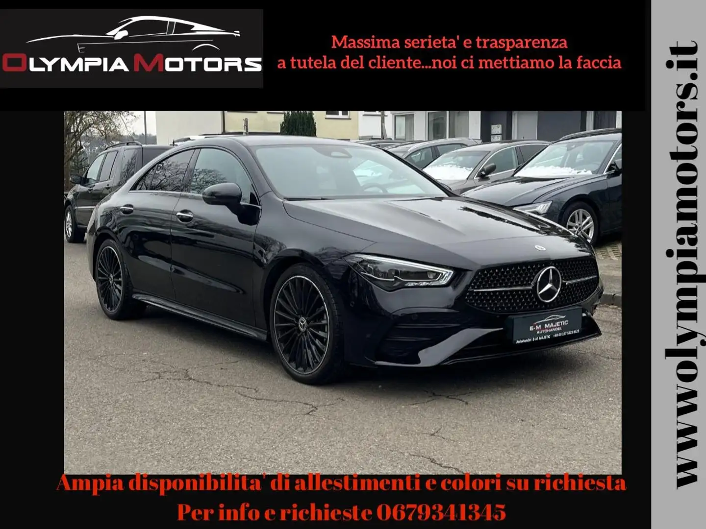 Mercedes-Benz CLA 200 D PREMIUM AMG NAVI LED 19 AUTOMATIC KAMERA Nero - 1