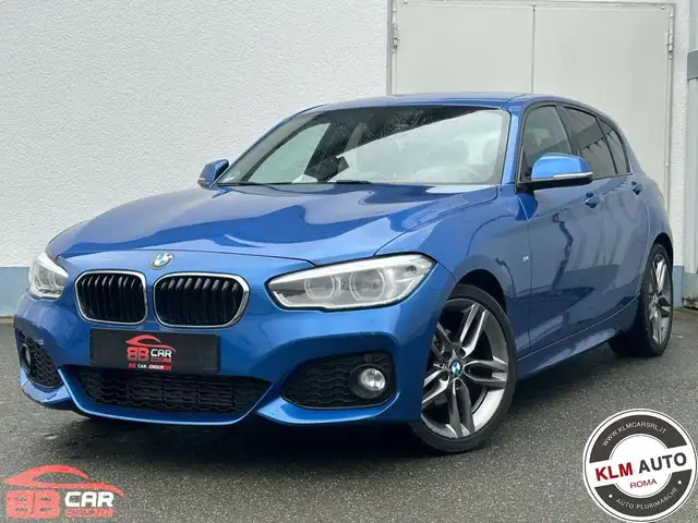 BMW 118 i 5p. M sport f20 blu estoril + garanzia