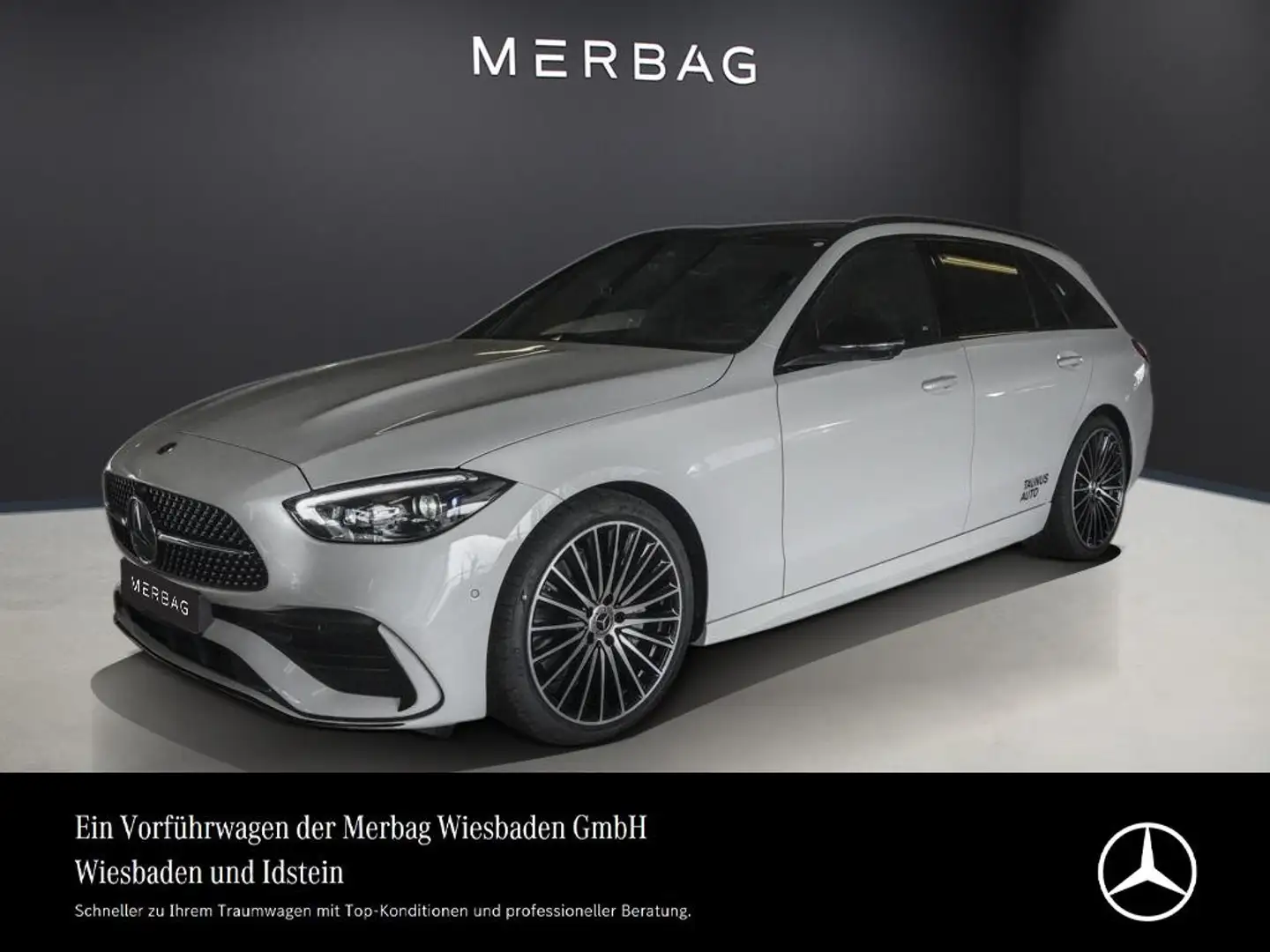 Mercedes-Benz C 180 T-AMG-NIGHT-PANO-DISTRONIC-AHK-UVP 62.100,- Alb - 1