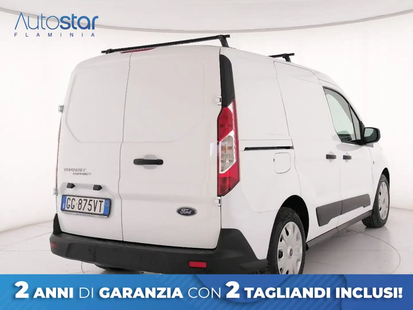 Ford Transit Connect 200 1.5 tdci 100cv Entry L1H1 E6.2 Bianco - 2