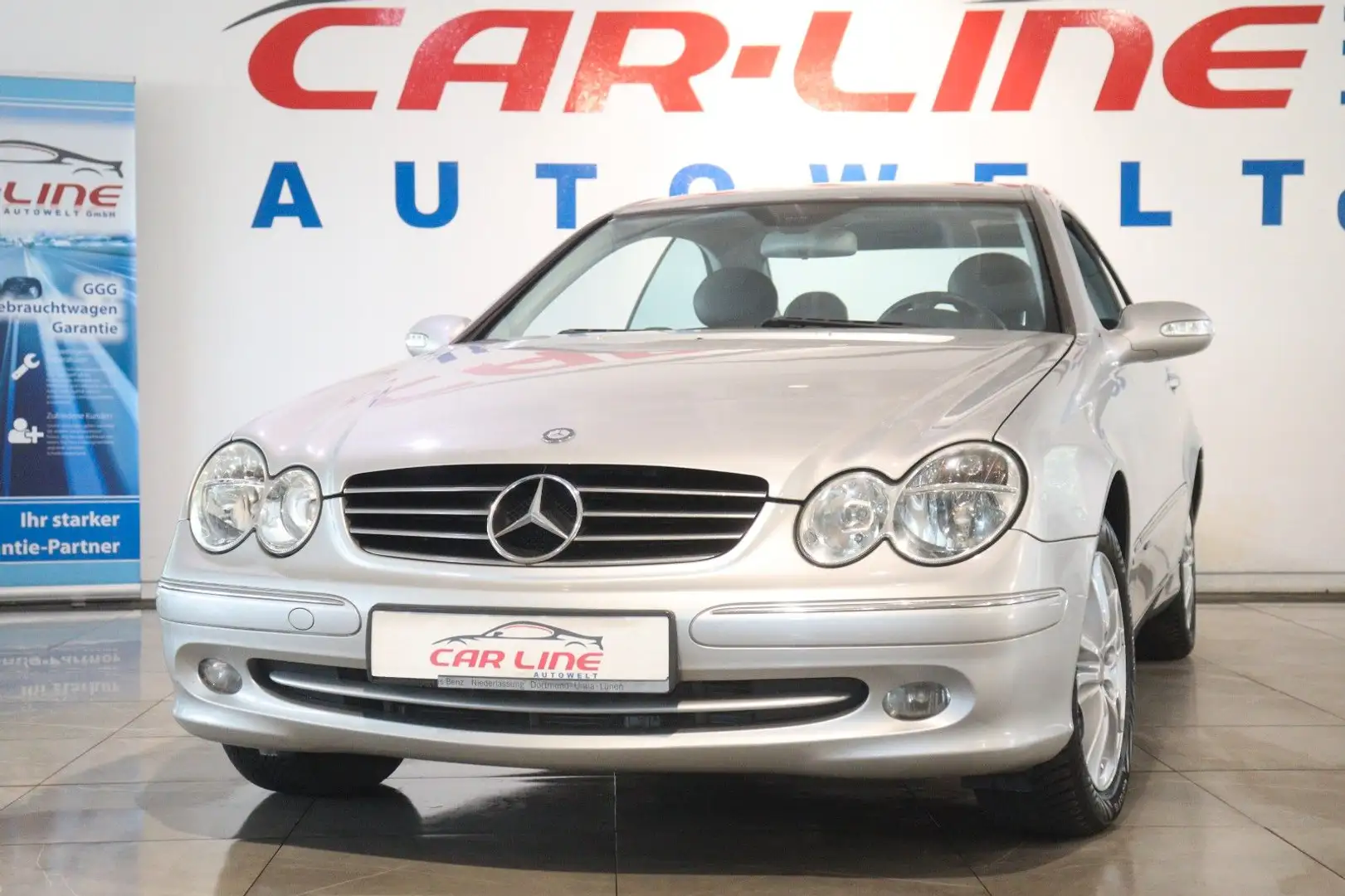 Mercedes-Benz CLK 240 Coupe *Klima*Schiebedach* Argent - 1