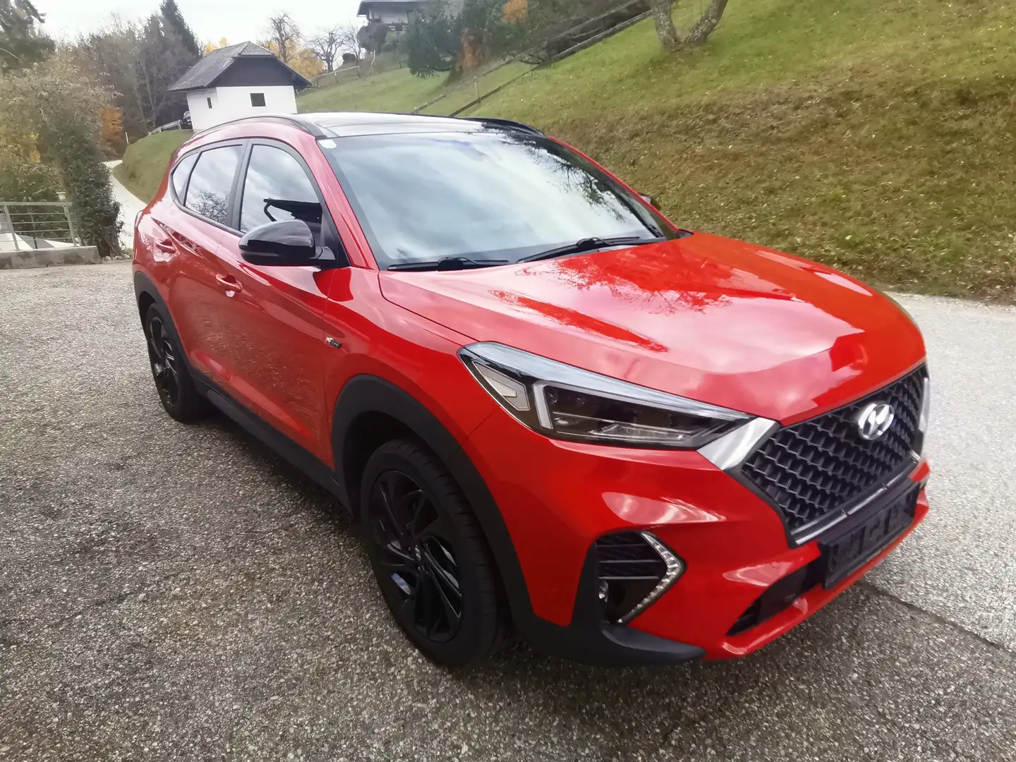 Hyundai TUCSON Tucson 1,6 T-GDI 4WD N-Line Plus DCT Aut. Rot - 1