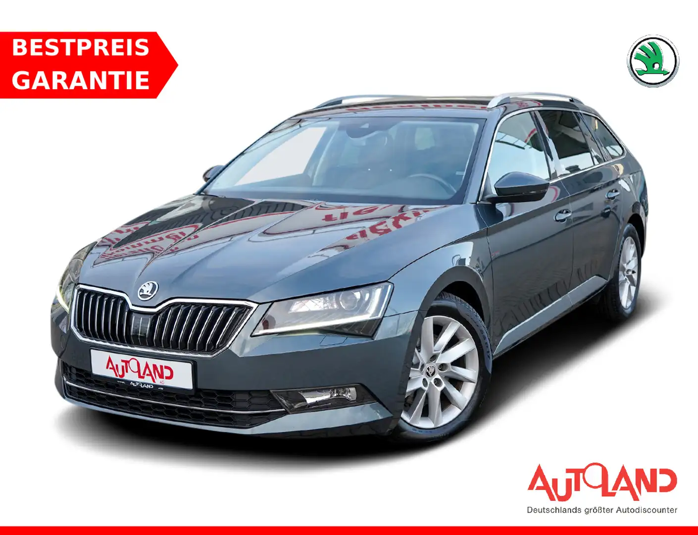 Skoda Superb Combi 1.4 TSI Style Bi-Xenon Navi ACC AHK Grau - 1