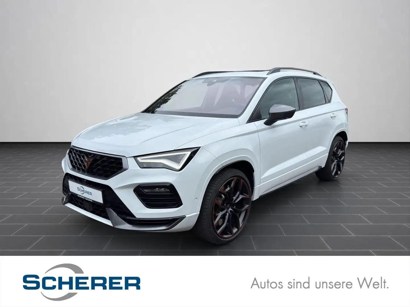 CUPRA Ateca 2.0 TSI 4Drive PANO ACC LEDER KAMERA Weiß - 1