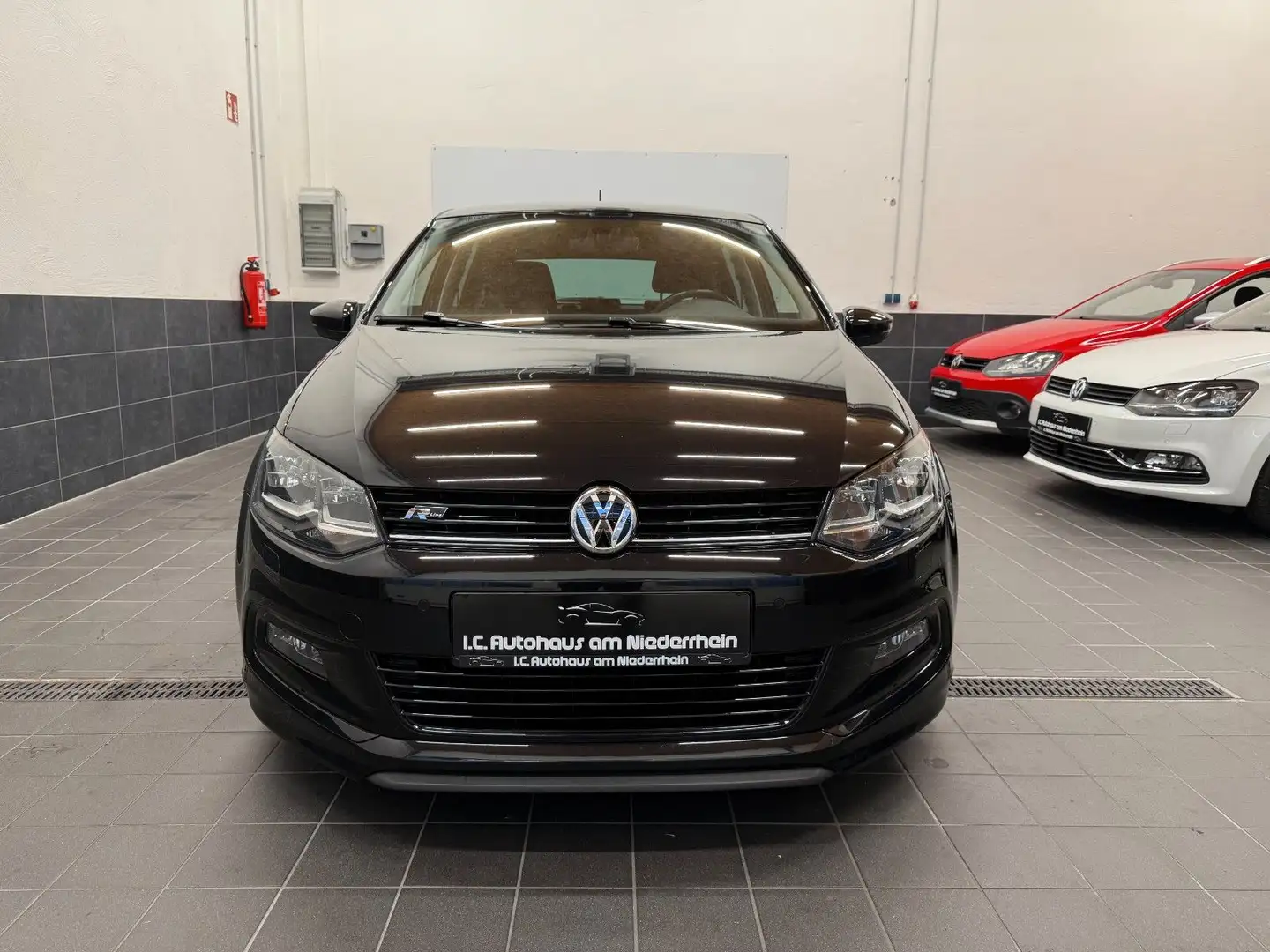 Volkswagen Polo V Lounge|R-Line|TSI|90PS|LED|NAVI|TOP|EU6 Noir - 2