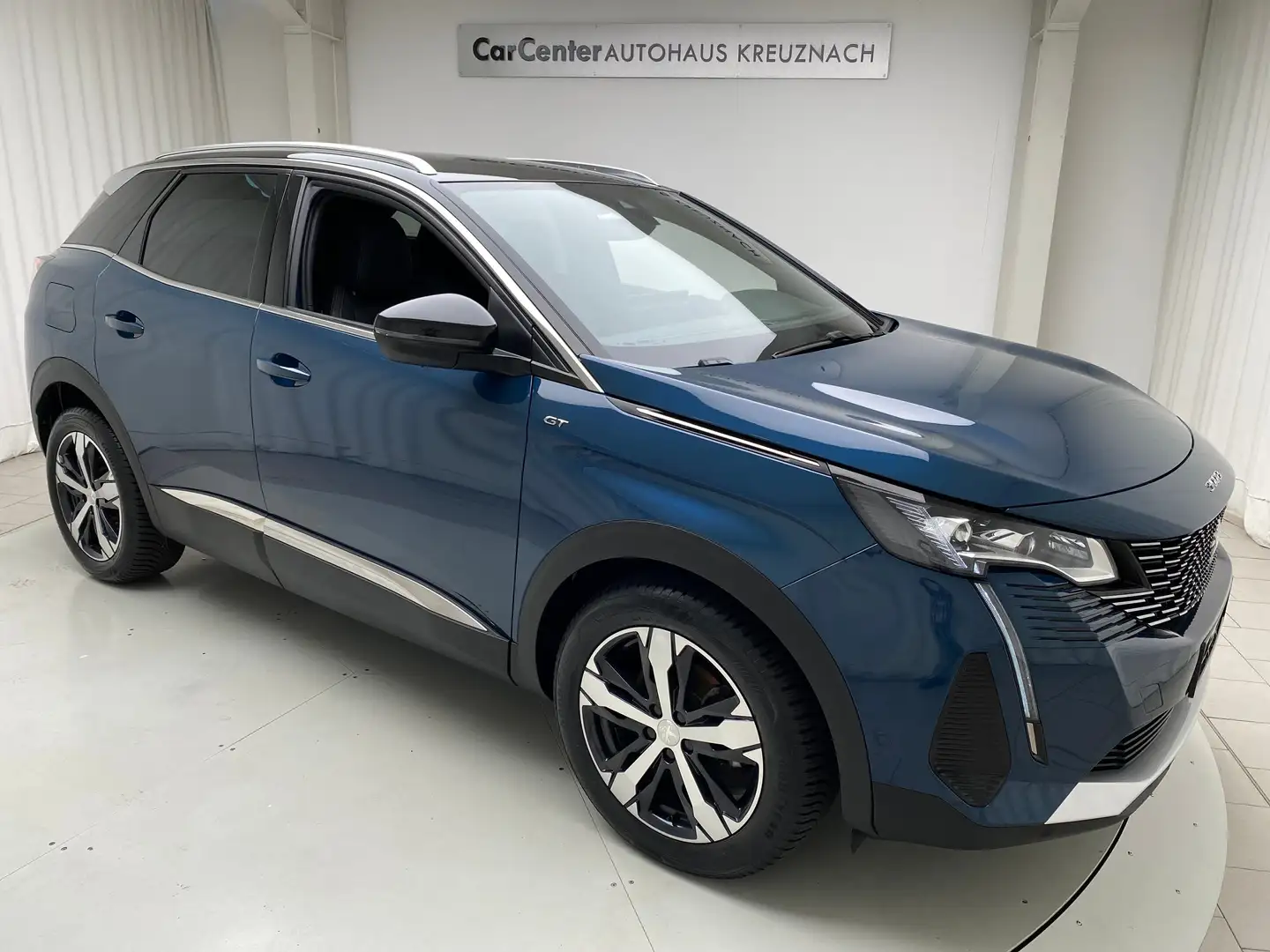 Peugeot 3008 GT 1.2 Automatik LED Soundsystem ACC Bleu - 1