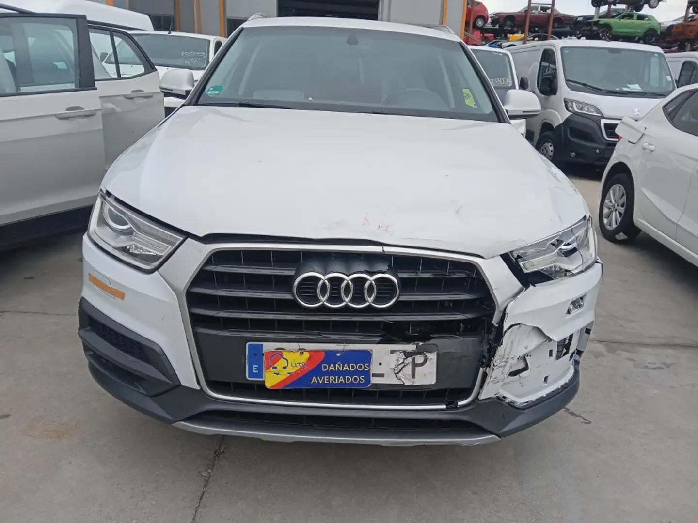 Audi Q3 2.0TDI Black line edition S tronic 110kW Blanco - 1