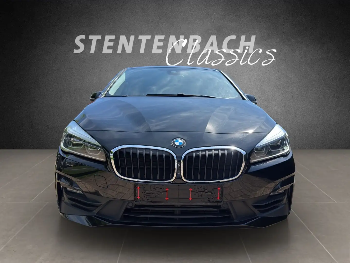 BMW 218 *HuD *Navi *AHK *LED *LHZ Schwarz - 2