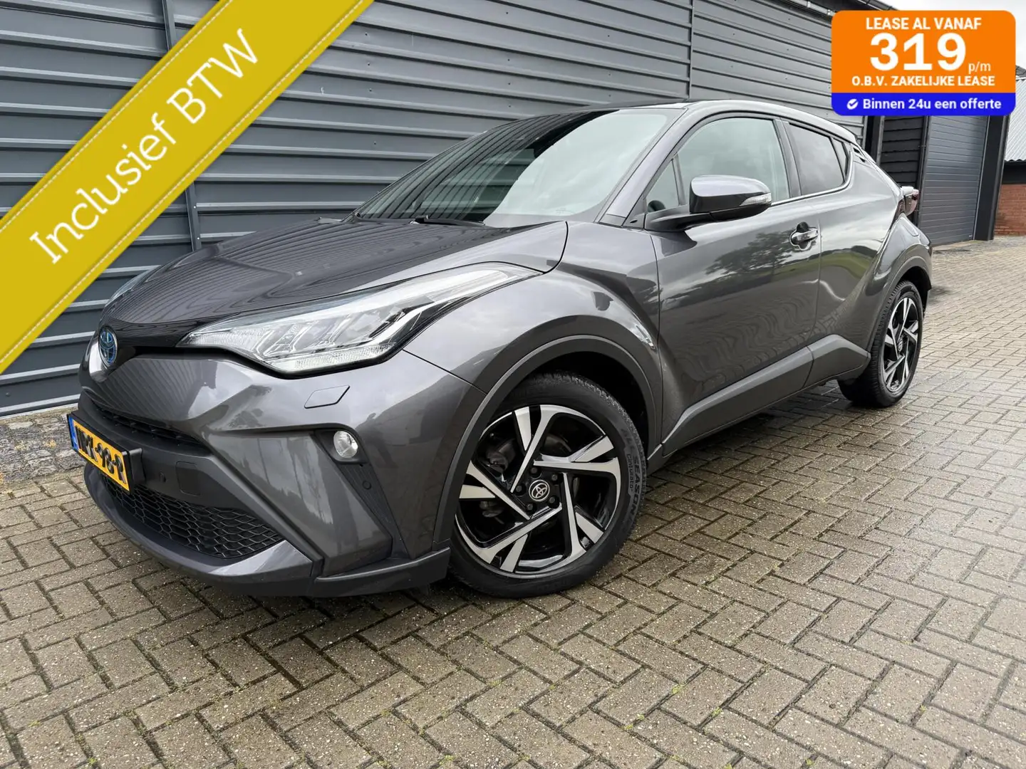 Toyota C-HR 1.8 Hybrid Style Navi Apple stoel/stuurverw.Camera Szürke - 1