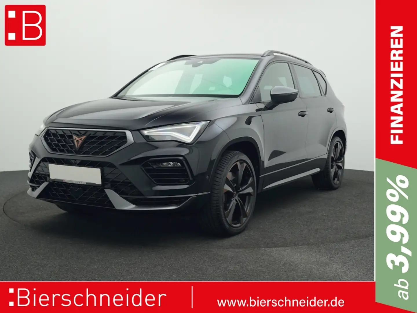 CUPRA Ateca 2.0 TSI DSG 4Dr. VZ 5.-J.-GAR PANO AHK ALU 19 Schwarz - 1