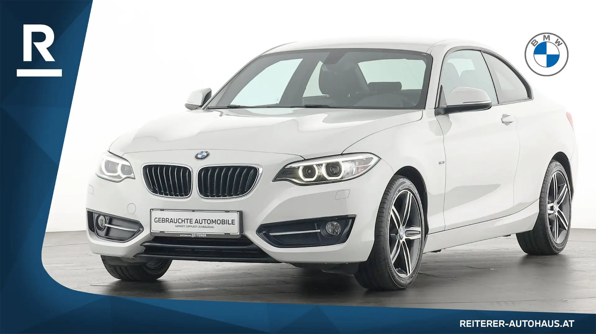 BMW 218 d *Sport-Line *Navigation *Xenon-Licht Weiß - 1