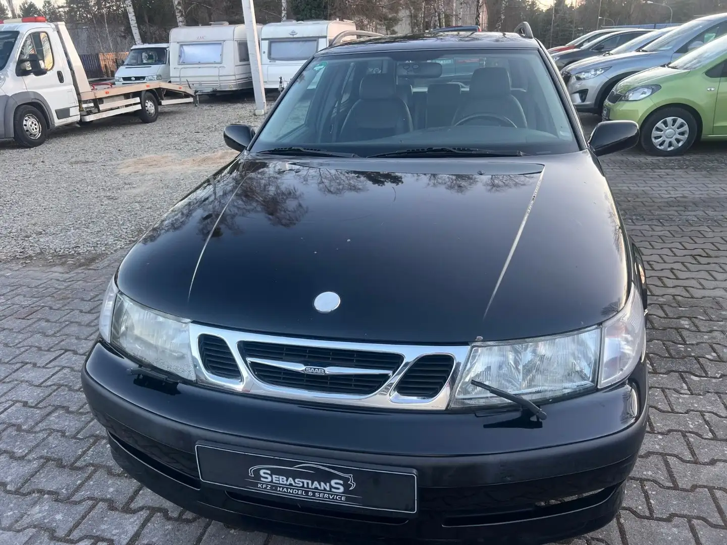 Saab 9-5 Aero Kombi Automatik Klimaautomatik Leder Negro - 2
