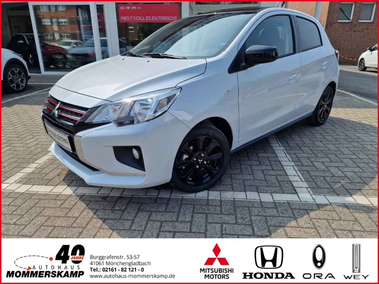 Mitsubishi Space Star Select+ Black 1.2+VORRÄTIG+Sitzhzg+Carplay+Kamera+ Blanc - 1