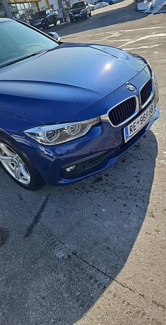 BMW 318 318d Aut. Blau - 1