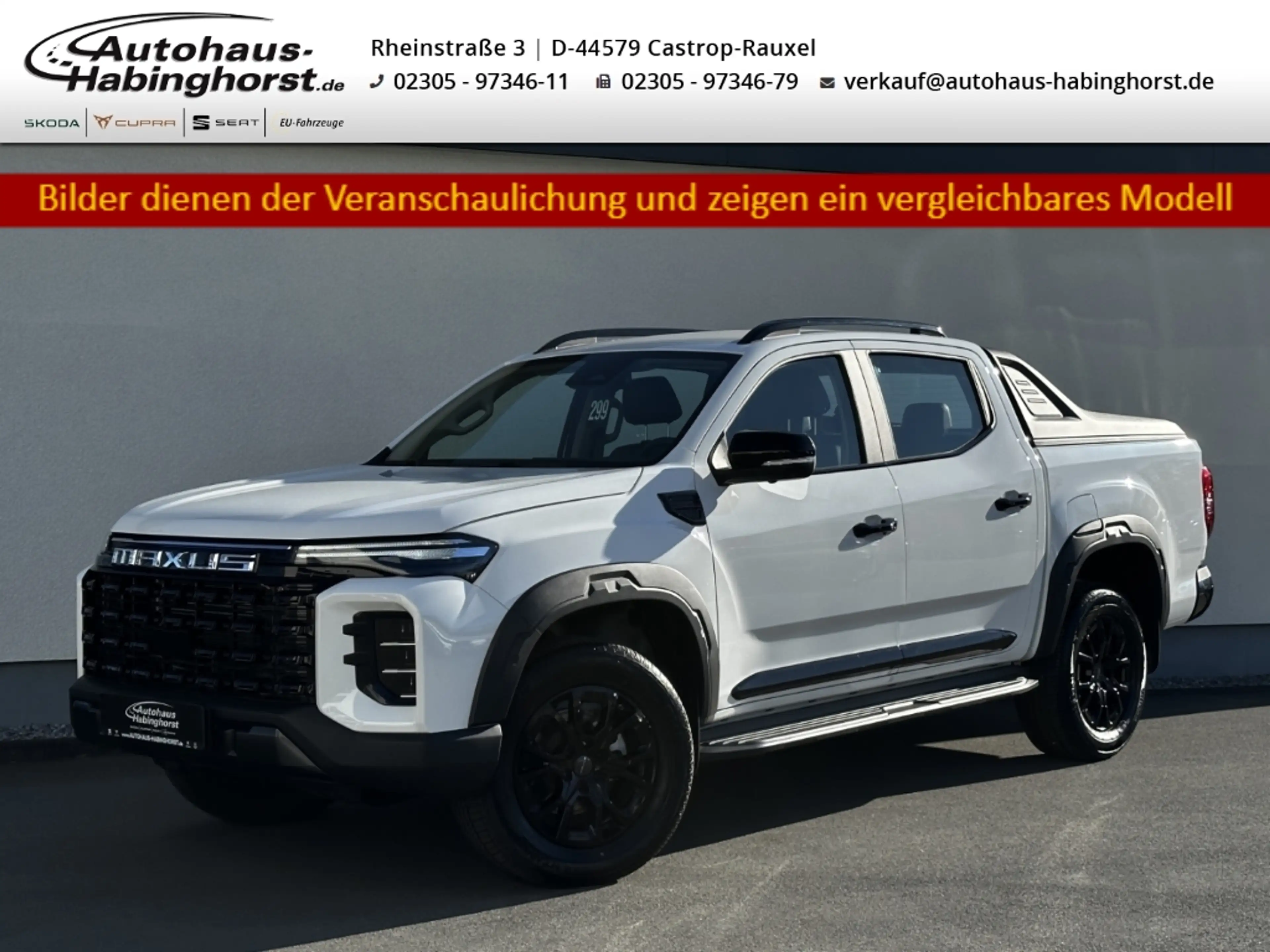 Maxus T60 2.0 TDCi 4WD Luxury LED 360 PDC Shz Leder 18Alu