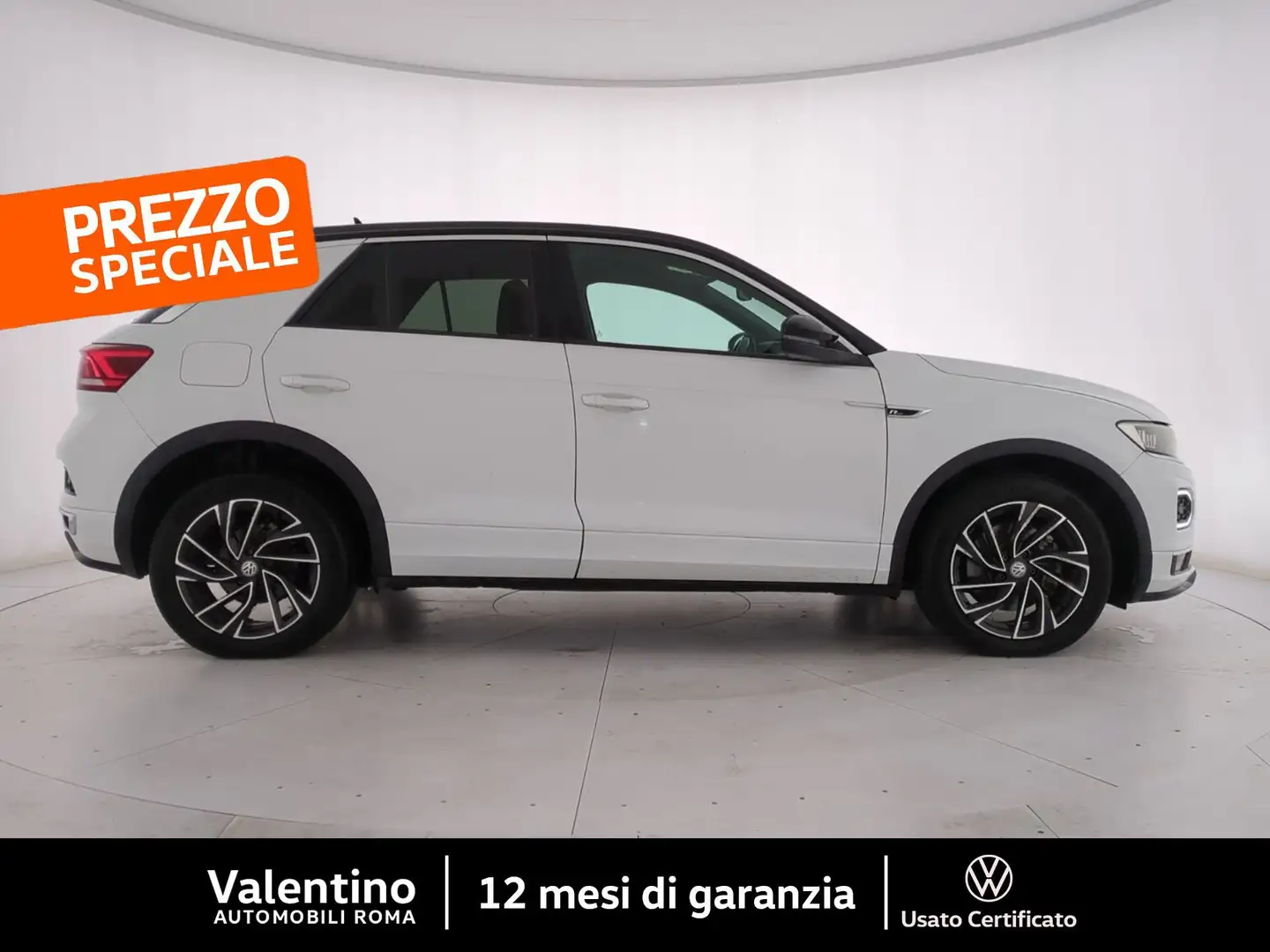 Volkswagen T-Roc 2.0 TDI DSG R-LINE SCR 150 CV BlueMotion Technolo Bianco - 2