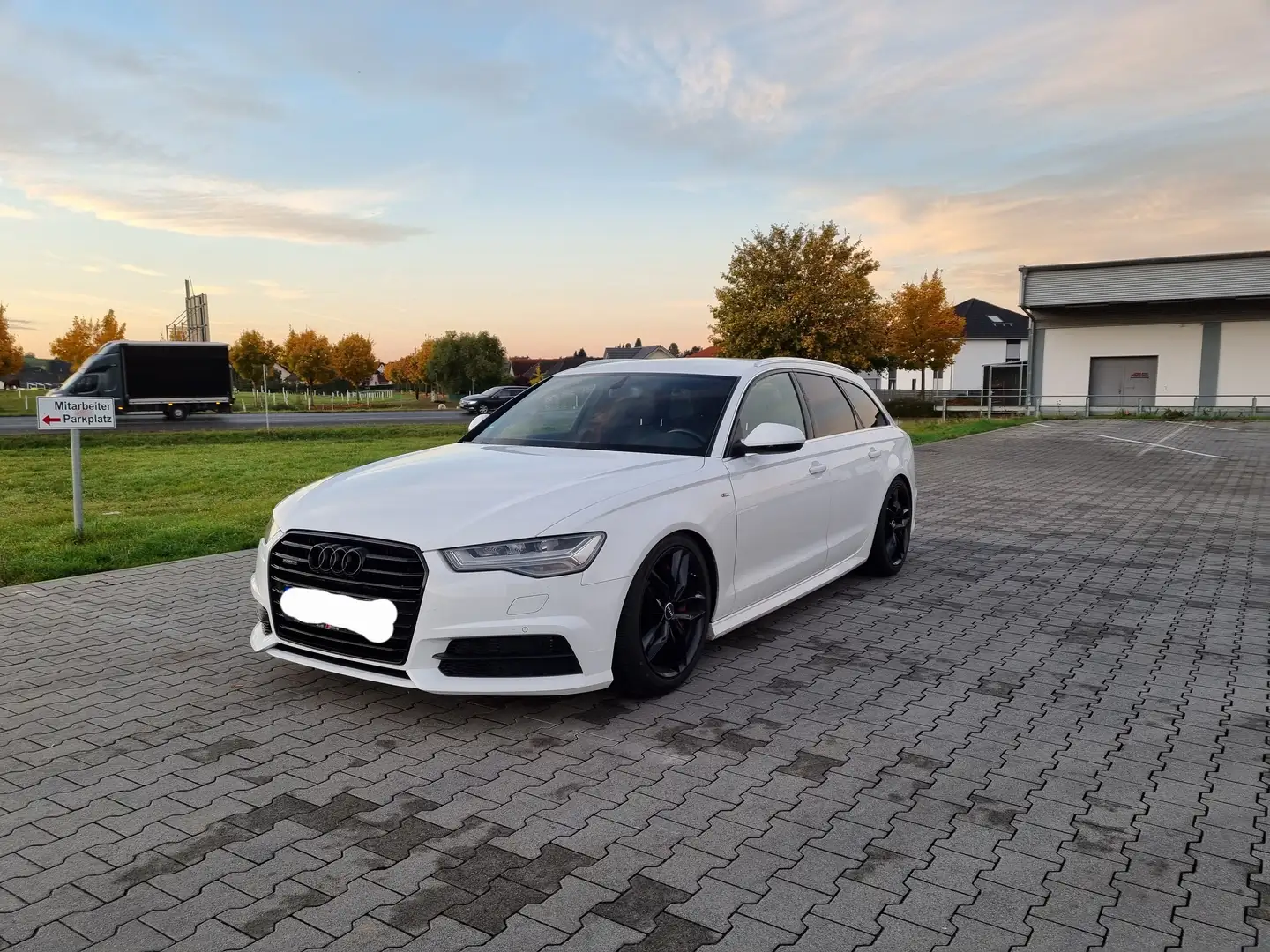 Audi A6 A6 Av. 3.0 TFSI quattro S tronic S Line Voll Weiß - 2