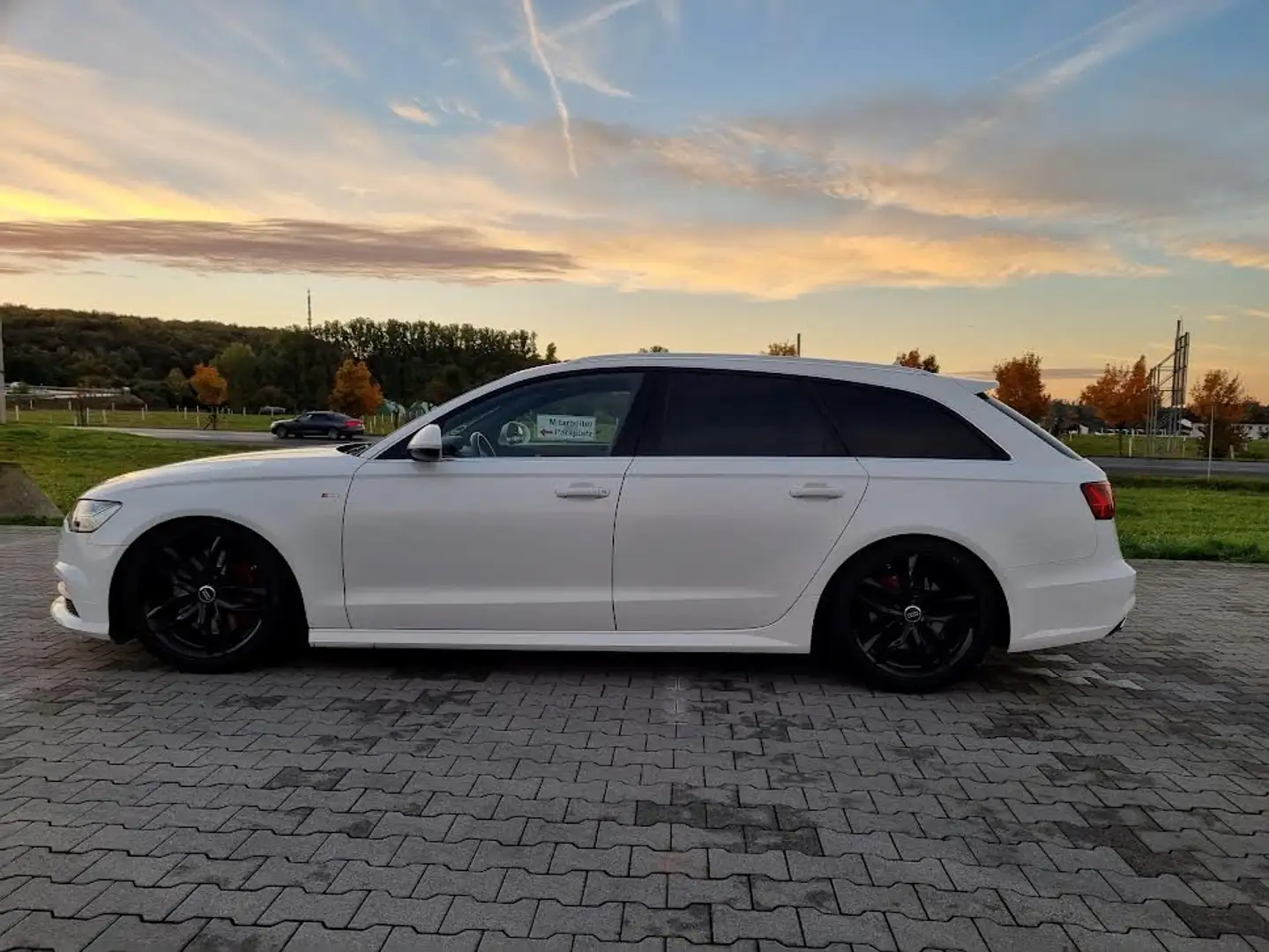 Audi A6 A6 Av. 3.0 TFSI quattro S tronic S Line Voll Weiß - 1