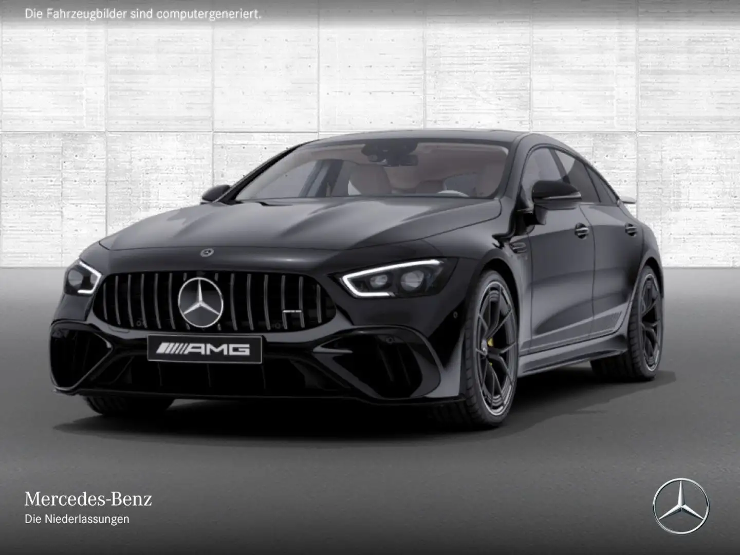 Mercedes-Benz AMG GT 63 S Cp. 4M AeroPak Perf-Abgas Fahrass SHD Schwarz - 2