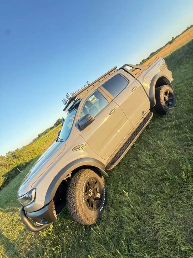 Ford Ranger Raptor 2,0 EcoBlue Pickup Grau - 1