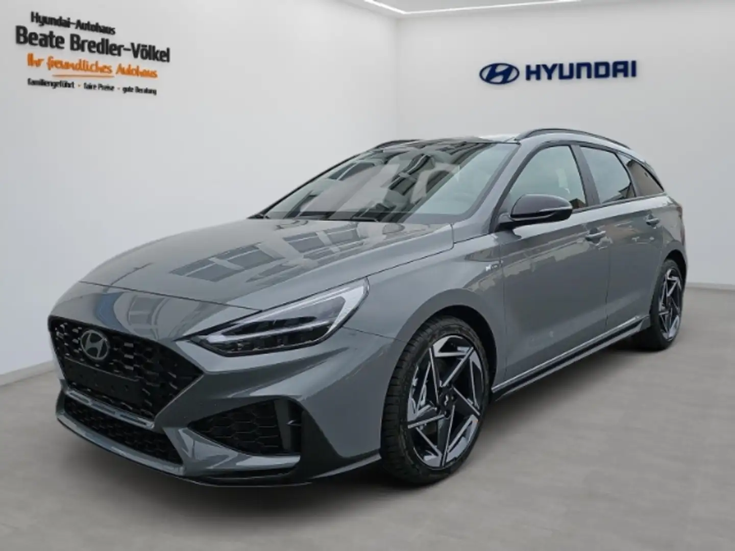 Hyundai i30 N Line Kombi 1.5 T-GDI 7-DCT Sitz-Paket PANO Gris - 1
