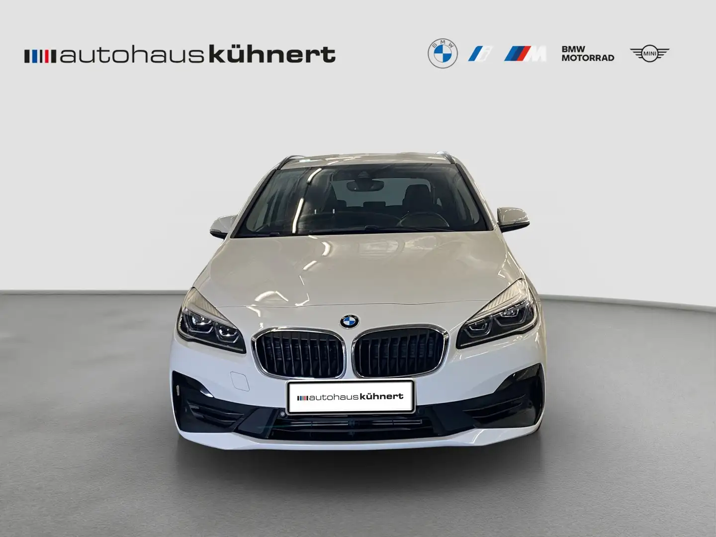 BMW 218 i Active Tourer Advantage LED SpurAss HiFi ParkA A Blanc - 2