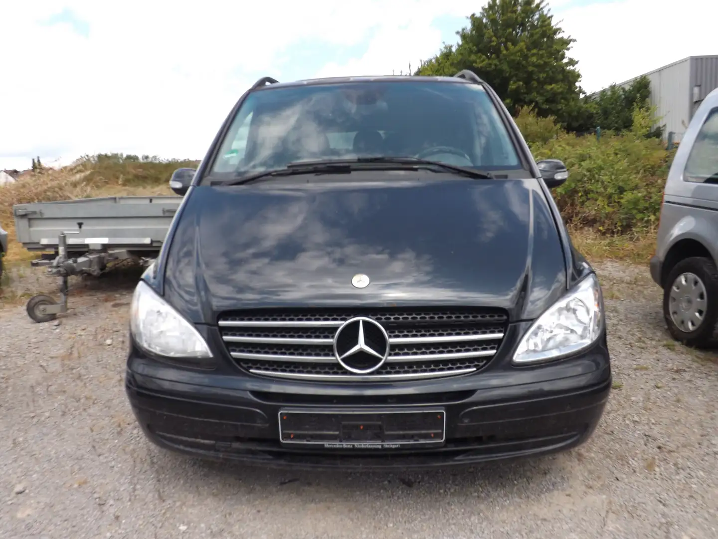 Mercedes-Benz Viano 3.2 Ext.Lang Autom. Ambiente 8-Si.VOLL kein TüV Noir - 2
