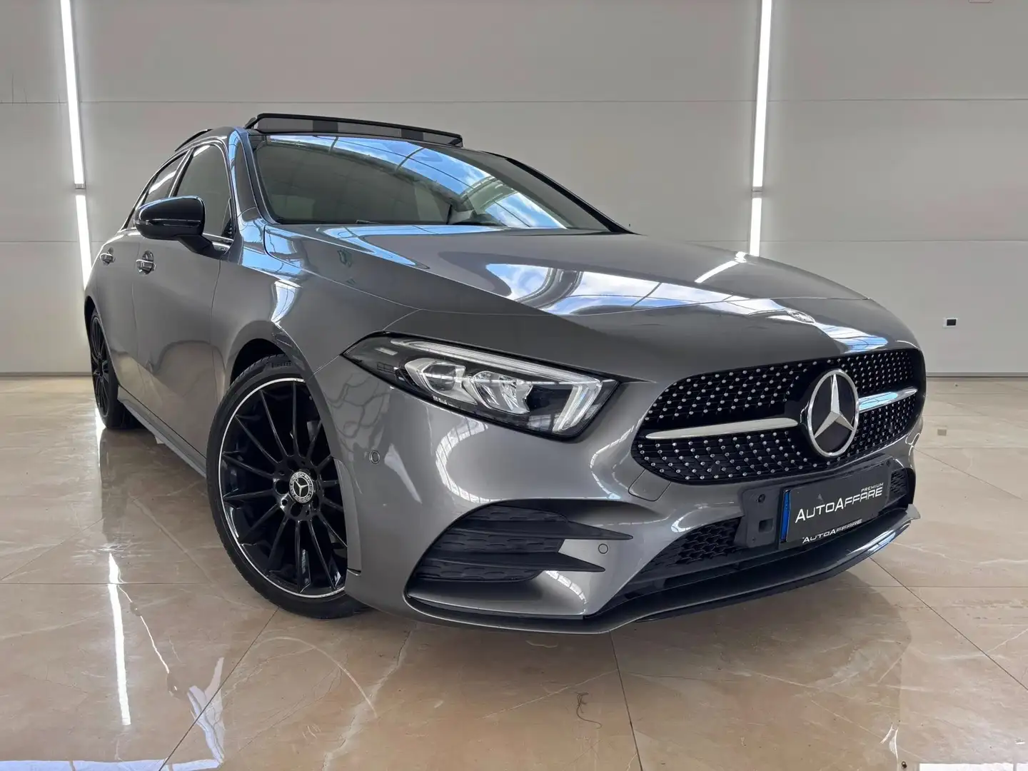 Mercedes-Benz A 180 Classe A - W177 2018 d Premium auto night pack Grigio - 1