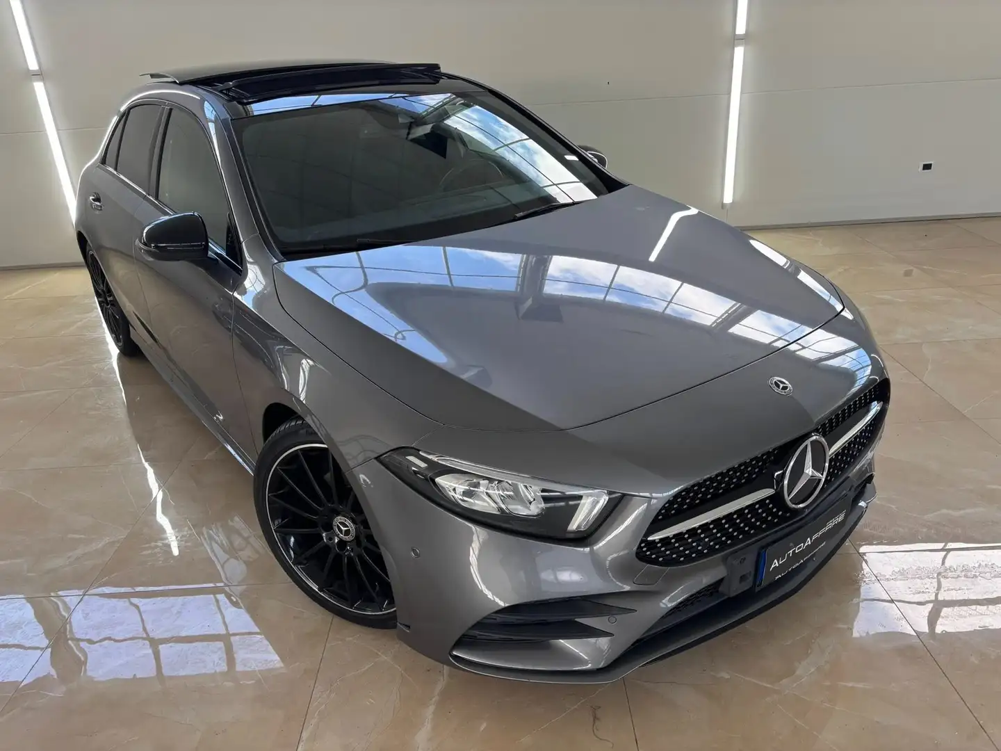 Mercedes-Benz A 180 Classe A - W177 2018 d Premium auto night pack Grigio - 2
