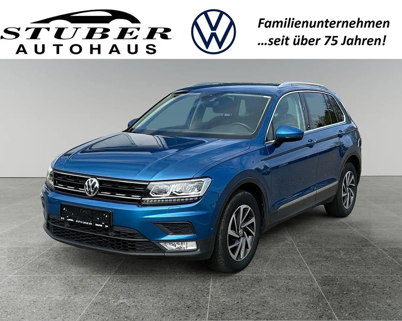 Volkswagen Tiguan 1.4 TSI Sound |DSG|AppConnect|AHK|RFK Blau - 1