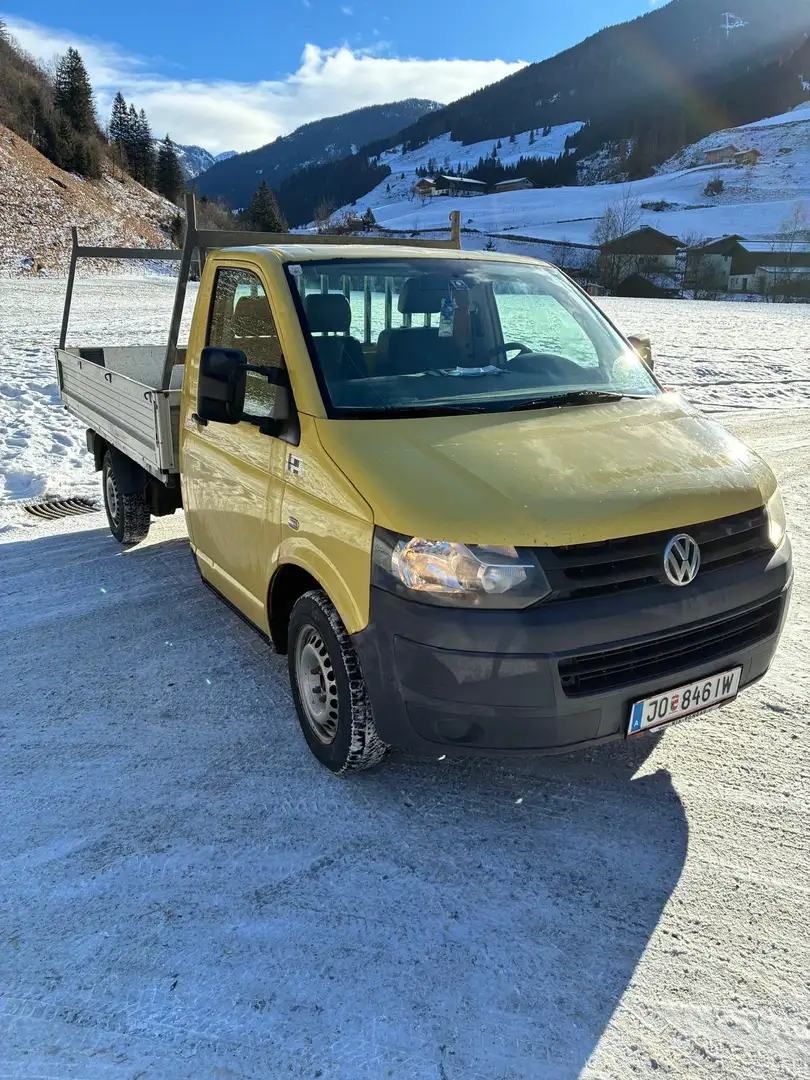 Volkswagen T5 Transporter Pritsche, 3 Sitze, große Ladefläche - 1