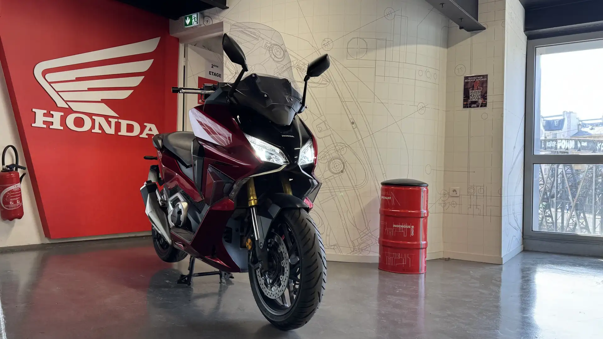 Honda Forza 750 Roşu - 2