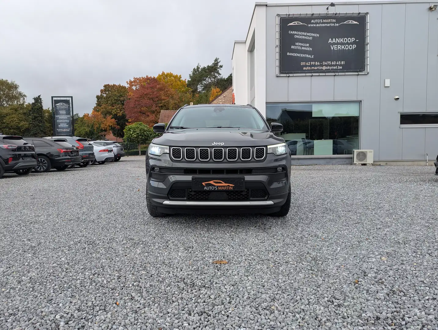 Jeep Compass 1.3 T4 4x4 PHEV | FACELIFT | CAMERA | LEER | Grijs - 2