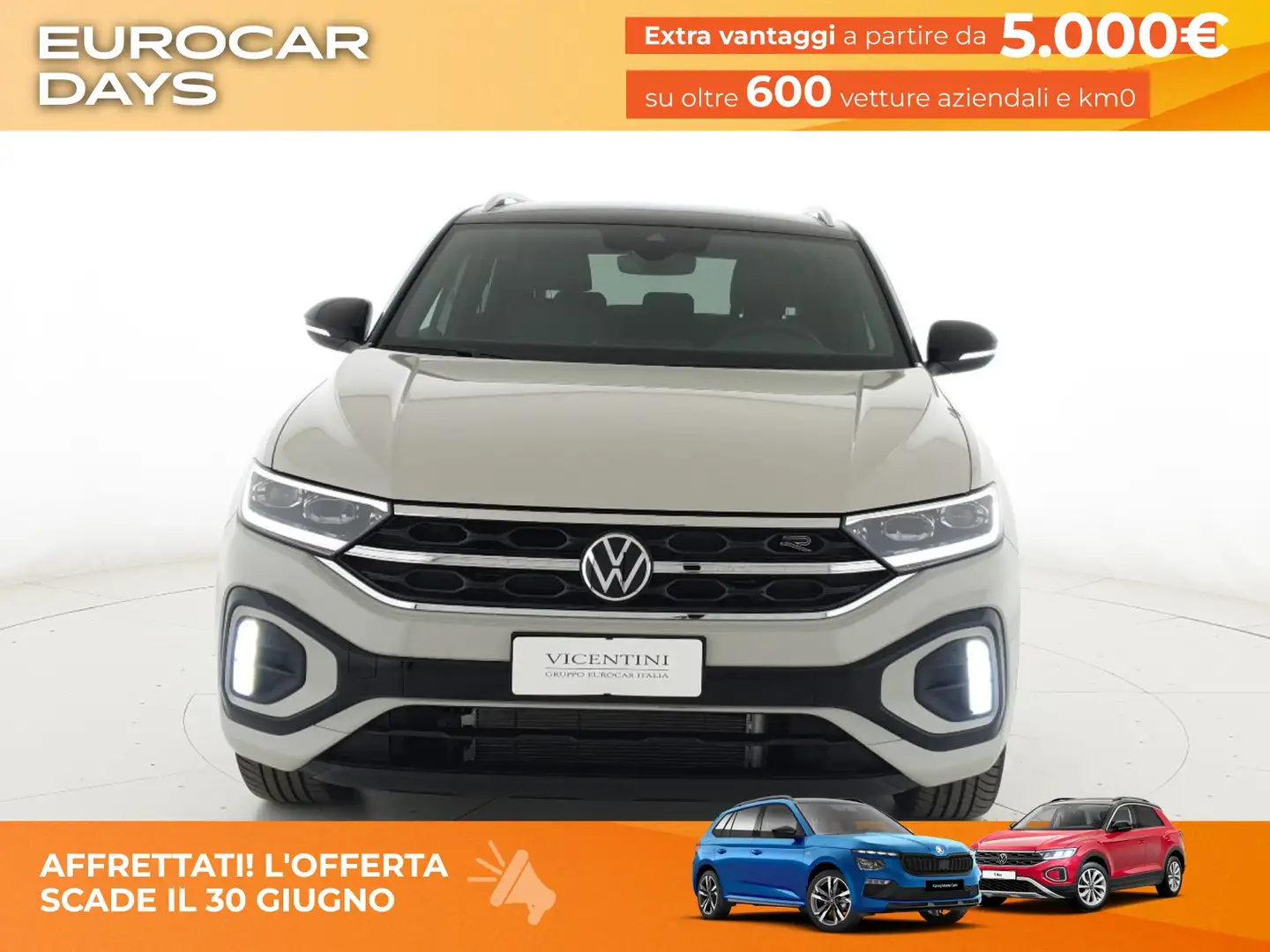 Volkswagen T-Roc 1.0 tsi r-line plus 115cv Grigio - 2