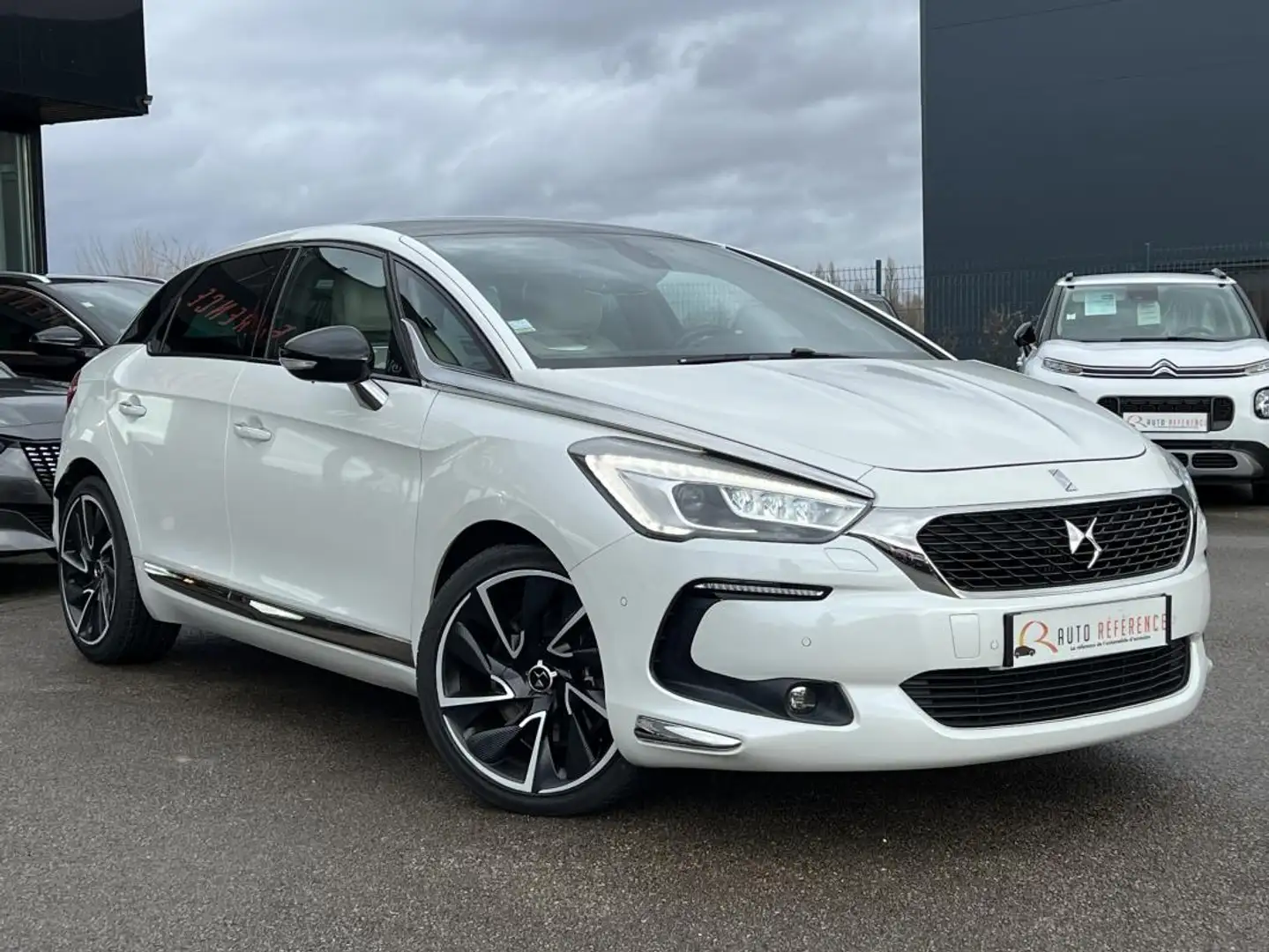 DS Automobiles DS 5 2.0 HDi 180 Ch SportChic CAMERA / CARPLAY GPS Alb - 2