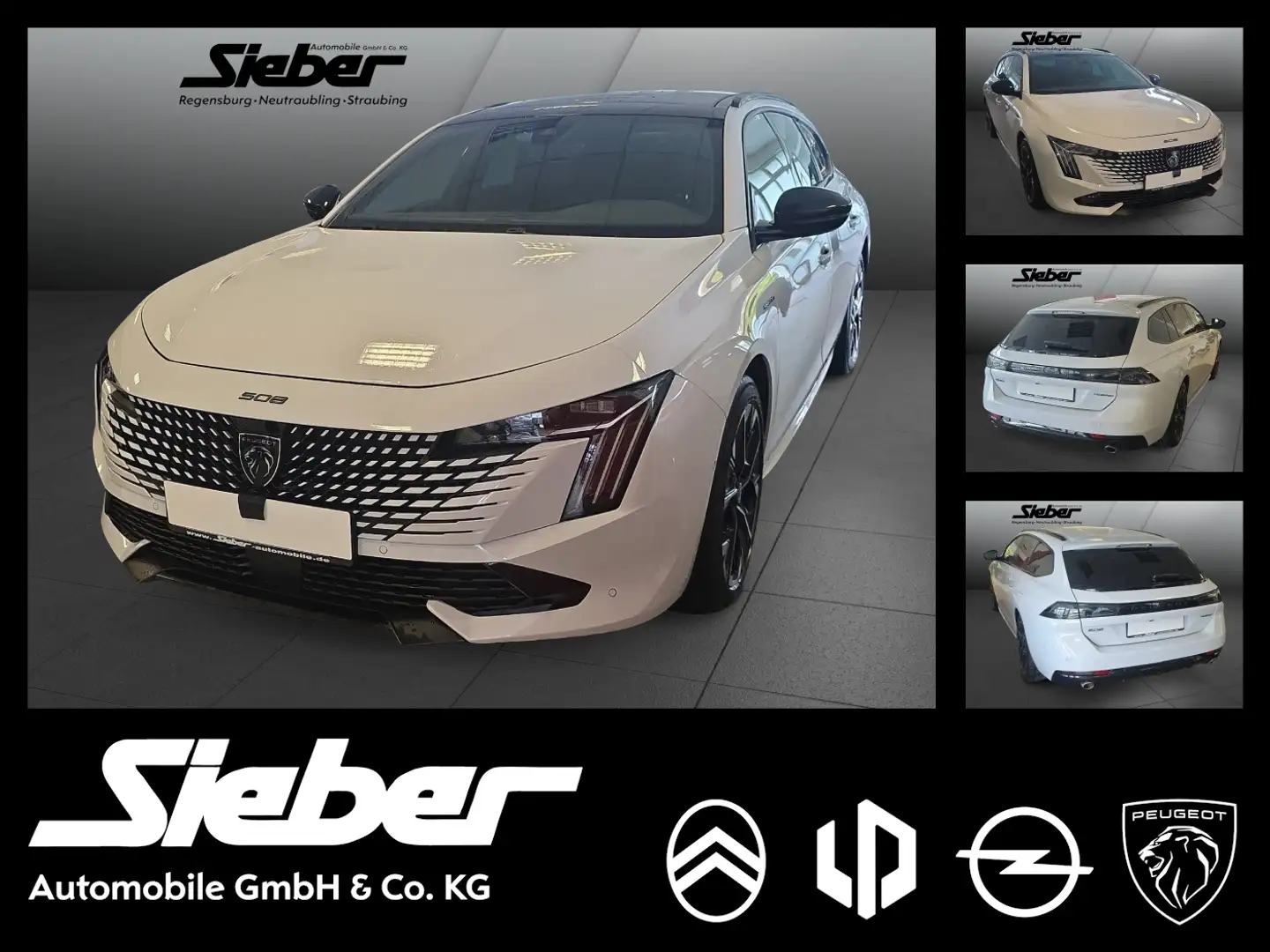 Peugeot 508 SW PHEV GT Pack *MatrixLED*Navi*360°Kamera* Weiß - 1