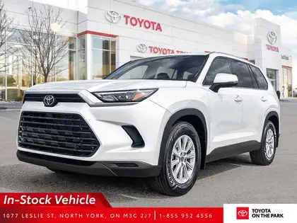 White 2026 Toyota Grand Highlander SUV / Crossover All-Wheel Drive Automatic