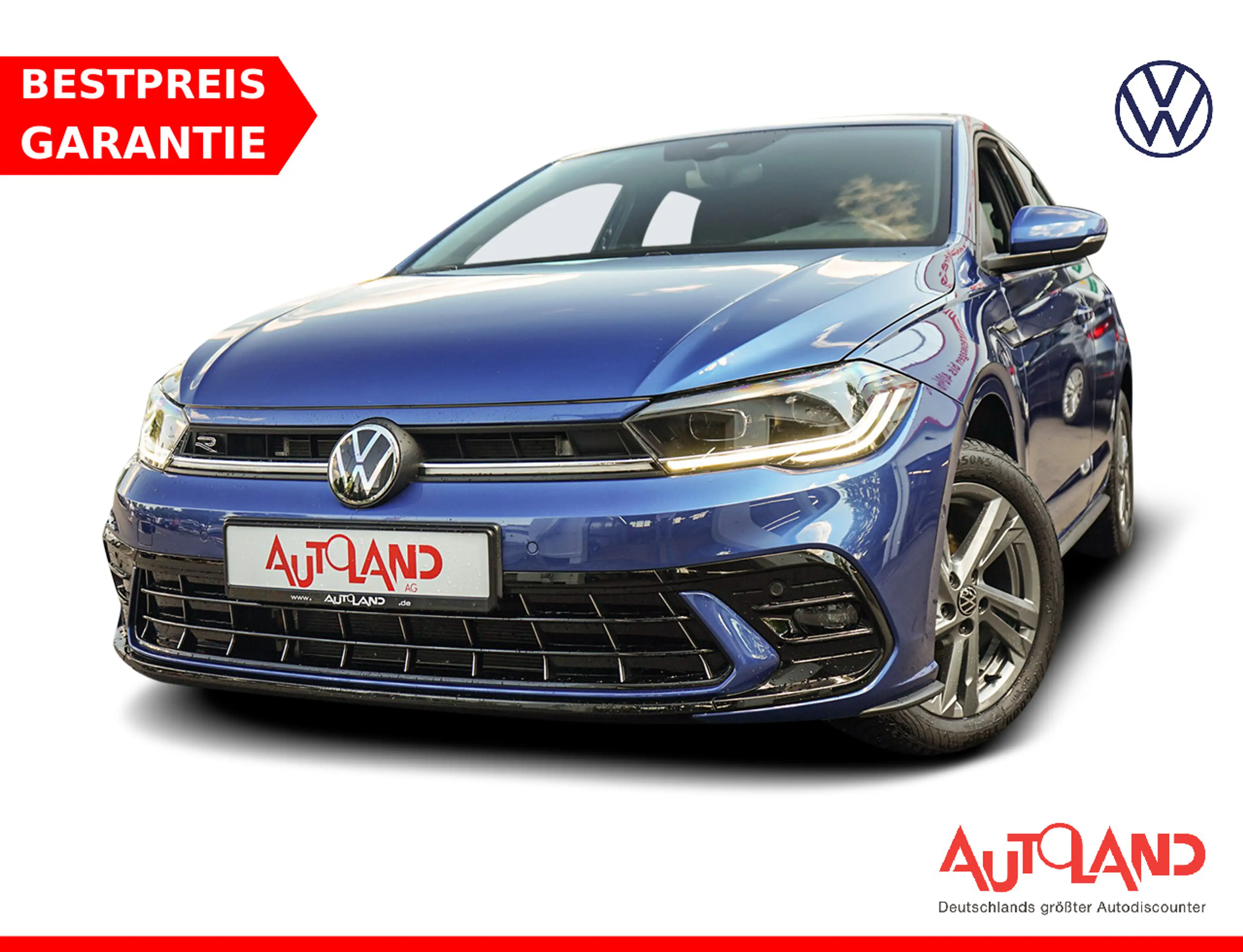 Volkswagen Polo 1.0 TSI DSG R-Line LED Totwinkel Navi PDC