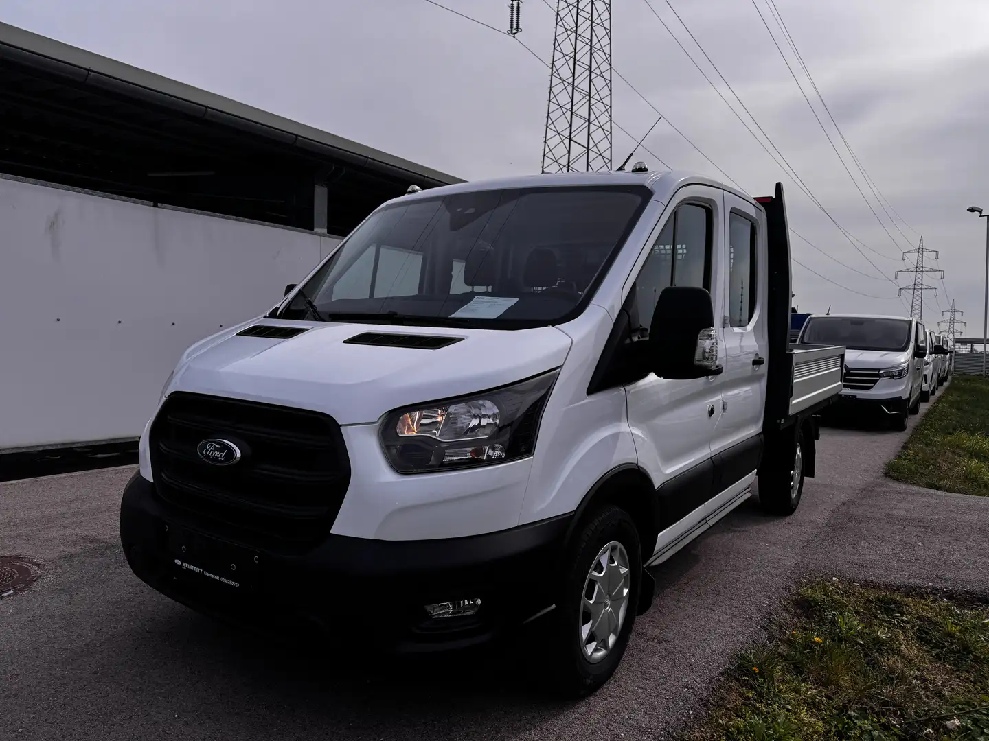 Ford Transit 2.0 Ecoblue DK Pritsche Trend 350 L2 Weiß - 1