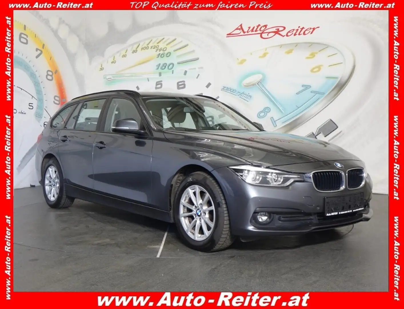 BMW 320 d xDrive Touring Aut. *LED, NAVI, KEYLESS* Grau - 1