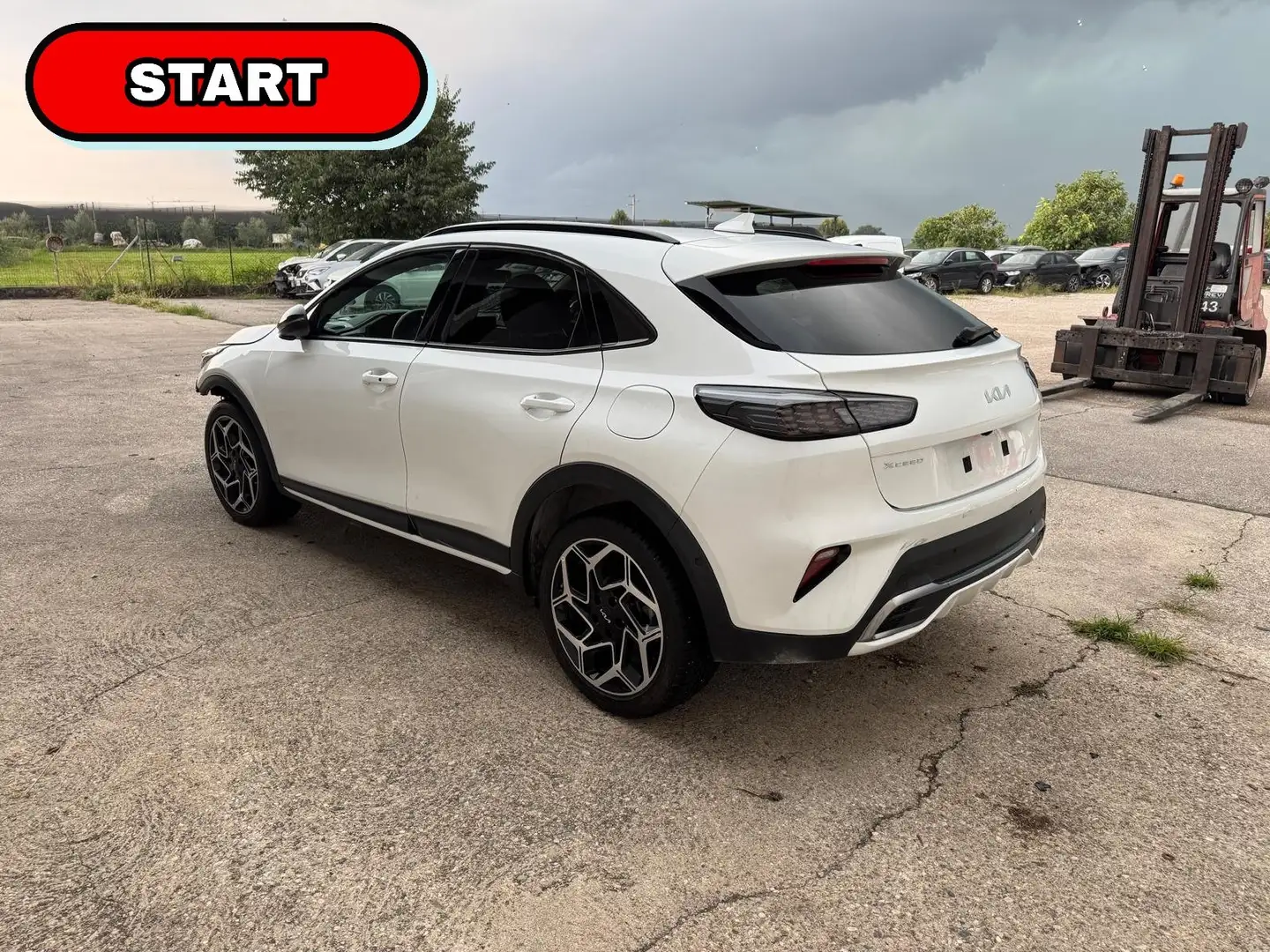 Kia XCeed crdi mhev GT-line 136cv dct START - INCIDENTATA Blanc - 1